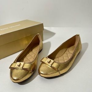 Michael Kors Gold color ballet Flats